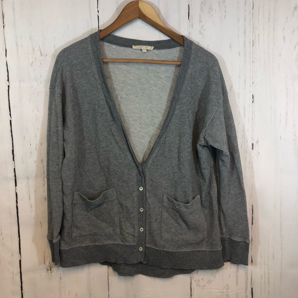Joie Oversized Sweatshirt Cardigan